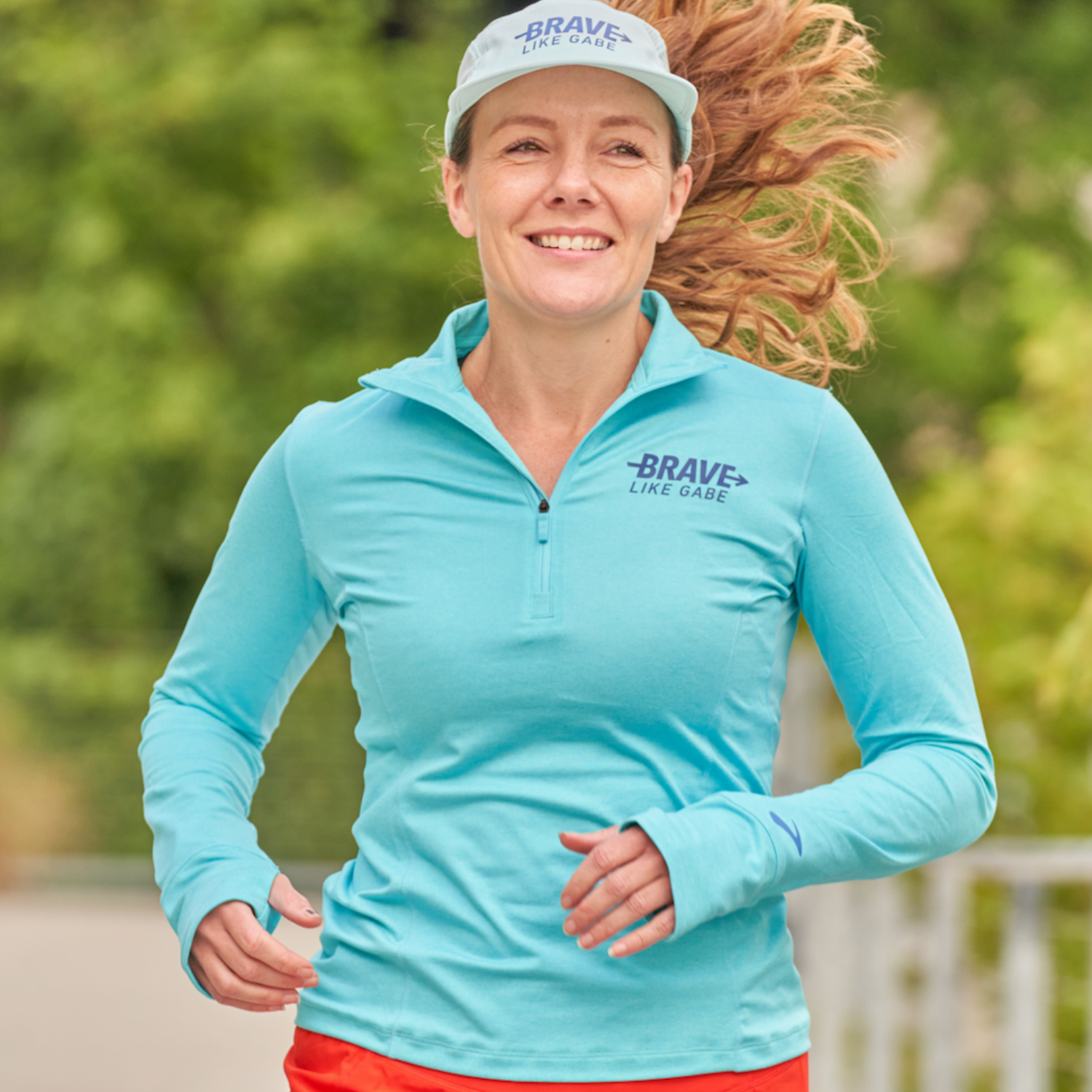 Brooks Women s Dash Half Zip Brave Like Gabe